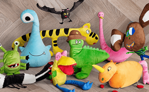 Пример UGC-контента от ИКЕА – игрушки по мотивом детских рисунков